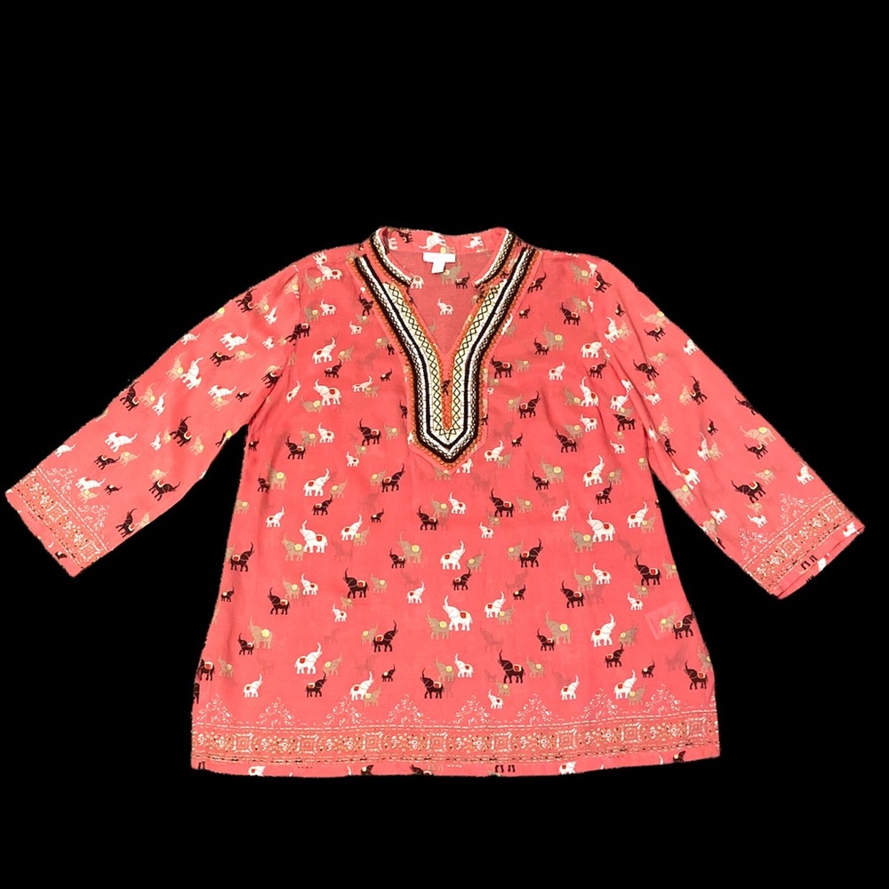 Charter Club elephant tunic - Picture 6 of 10